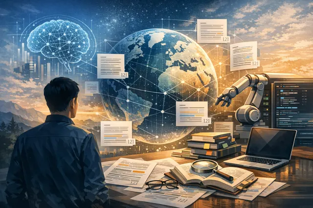 DeepSeek founder Liang Wenfeng's AGI strategy vision illustrated with AI-generated editorial image