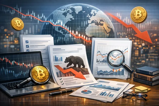 Bitcoin bear market bottom analysis chart with key price levels and on-chain indicators