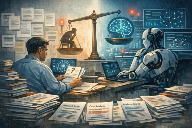 Abstract digital illustration representing AI agent governance with a human silhouette, digital network connections, and locks, symbolizing identity-first security controls