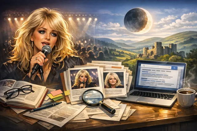 Bonnie Tyler, the Welsh singer known for her husky voice and 1980s hits including Total Eclipse of the Heart.