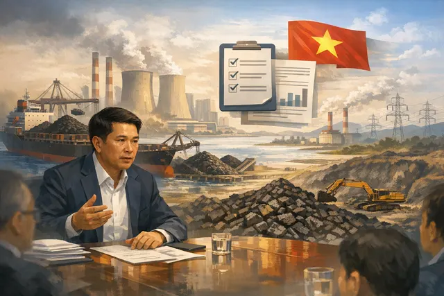 Vietnam's Ministry of Industry and Trade meeting on securing imported coal supply for power generation in 2026