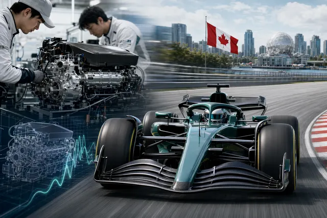 Aston Martin Formula 1 car powered by Honda during the 2026 season