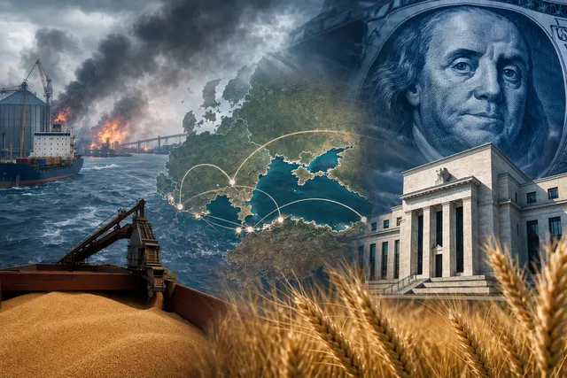 How did Black Sea disruptions, a stronger U.S. dollar following the Federal Reserve’s first rate hike since 2023, and related supply and tra