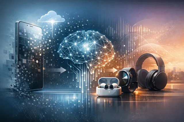 Nothing brand logo and its AI-first product ecosystem concept