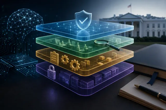 What did the AI accord released by President Donald Trump on September 29, 2026, say about the four layers of company oversight and controls