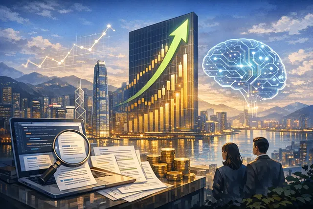 Zhipu AI stock chart showing market cap surpassing HK$1 trillion with GLM-5.2 model visual and 'DeepSeek 2.0 moment' text overlay