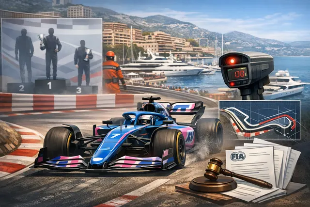 What are the full details of Alpine's bid to restore Pierre Gasly's Monaco Grand Prix podium, including the nature of the penalties Gasly an