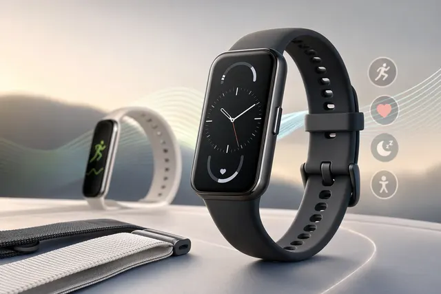 Xiaomi Smart Band 10 Pro fitness tracker and Xiaomi Clip open-ear earbuds