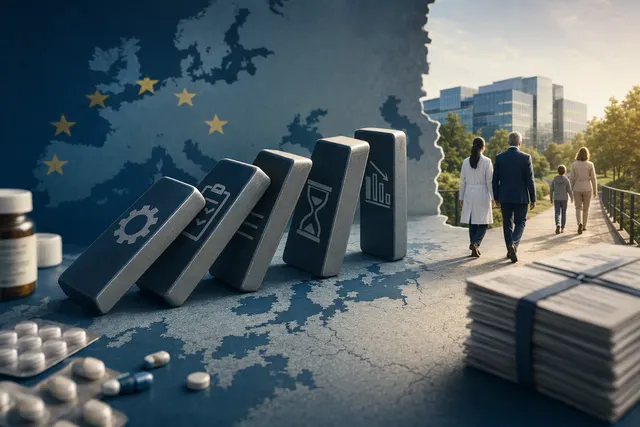 Why are the board chairs of AstraZeneca, GSK, Novo, Novartis, Roche, Sanofi, Boehringer Ingelheim, Chiesi and Ipsen warning that Europe’s ph