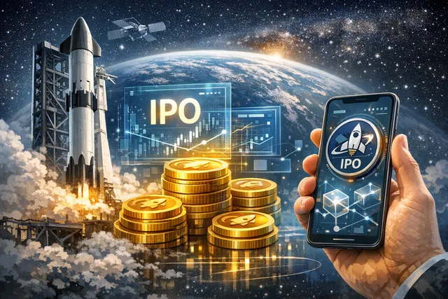 Bybit IPO Express tokenized SpaceX IPO access concept illustration