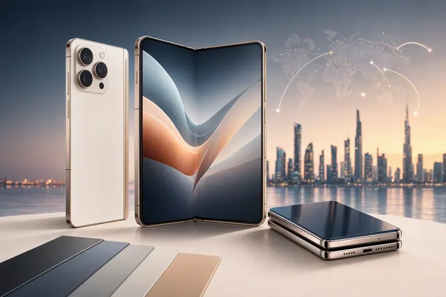 Illustrative editorial image for coverage of Apple’s first foldable iPhone, the iPhone Duo.