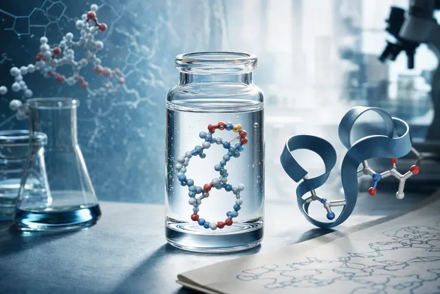 How did an MIT study published in the Proceedings of the National Academy of Sciences find that short peptides can remain stable for weeks a