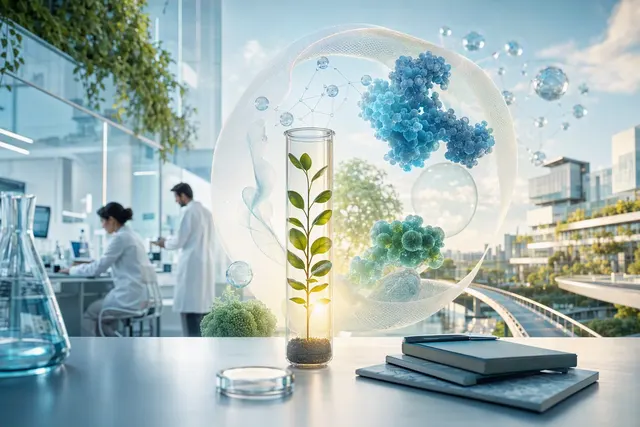 Editorial illustration representing BioInnovation Institute’s investment in research-based startups