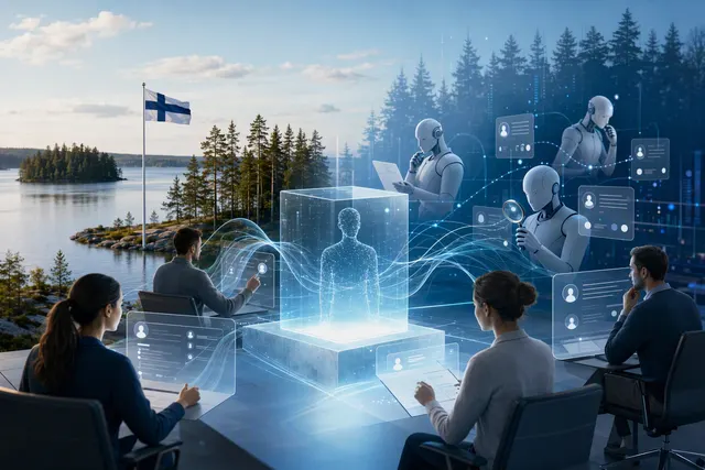 AI-generated editorial illustration for Zero’s AI-native CRM and go-to-market platform