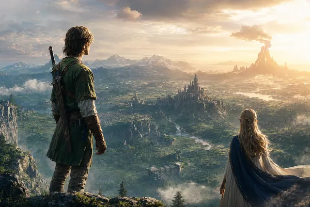 Concept image representing Nintendo’s upcoming live‑action Legend of Zelda movie adaptation