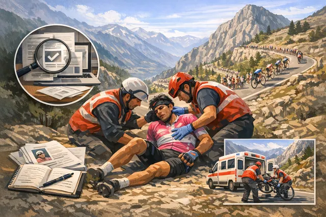 Montage of key moments from the 2026 Tour de France final weekend, including Alpe d'Huez climb and race winners.