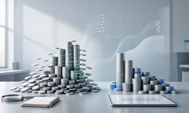 Illustration comparing USDT and USDC stablecoin adoption, holder growth, and emerging-market dollar use