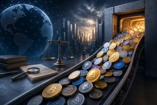 What does the recent nearly fourfold rise in daily altcoin deposit transactions on Binance—from an average of 8,300 in July to 31,800 over t