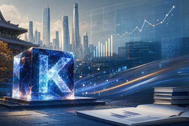 抽象排行榜畫面顯示 Kimi K2.6、DeepSeek 與中國開源模型比較