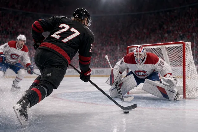 Nikolaj Ehlers scoring overtime goal as Hurricanes defeat Canadiens in Game 2 of Eastern Conference Final