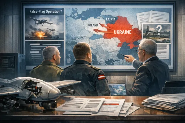 Search & fact-check with cited sources for What are the specific warnings from Polish, Latvian, and other officials about Russia potentially