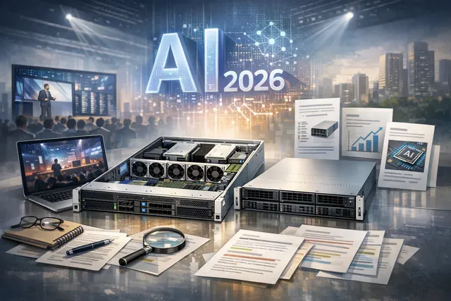 Supermicro H15 server rack with AMD EPYC Venice processors at Advancing AI 2026