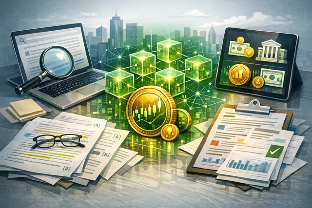 Robinhood Chain blockchain network illustration with tokenized stocks and DeFi elements
