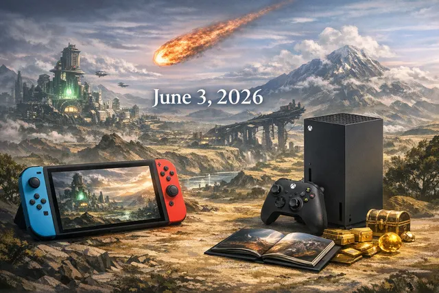 Promotional key art for Final Fantasy VII Rebirth featuring protagonist Cloud Strife and party members, signifying the game's launch on new platforms.