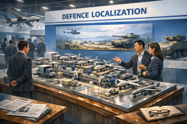 Norinco drone assembly line model at Eurosatory 2026 defence exhibition in Paris