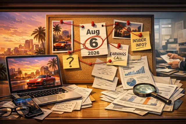 Grand Theft Auto VI artwork with Vice City skyline