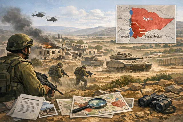 Search & fact check with cited sources for What details are known about the Israeli ground incursion into southern Syria on July 26, 2026, i