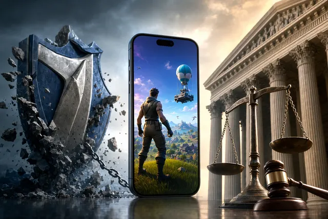 Fortnite returning to Apple App Store symbolizing Epic vs Apple legal battle