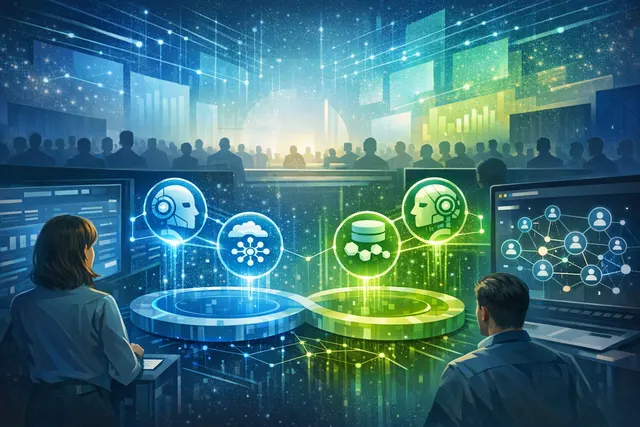 Dashboard visualizing the unified governance of multiple AI agents through the Boomi Agent Control Tower.