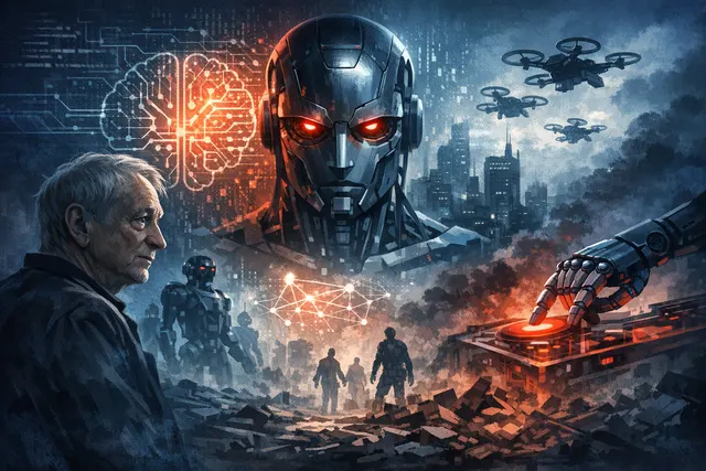 Geoffrey Hinton AI superintelligence risk warning