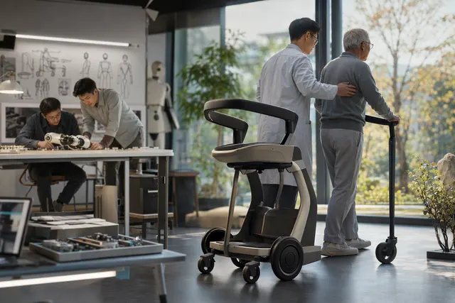 Illustrative image for Skyworth’s reported exoskeleton for older adults’ mobility assistance