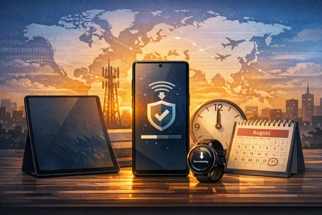 Samsung Galaxy phones and tablets receiving the August 2026 security update