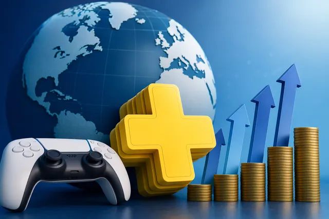 PlayStation Plus subscription pricing increase illustration