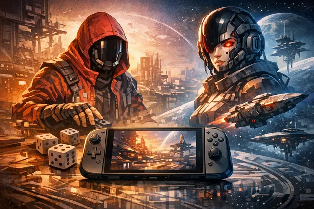 Citizen Sleeper Switch 2 Edition hero image showing stylized sci-fi station art with the game logo and a 4K 60fps callout