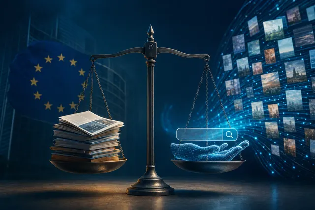 What is the European Union’s antitrust investigation examining about Google’s proposal to let publishers opt out of having their content use