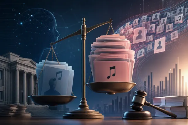 How many takedown requests has Sony Music filed over AI generated tracks impersonating its artists by the end of September 2026, how has tha