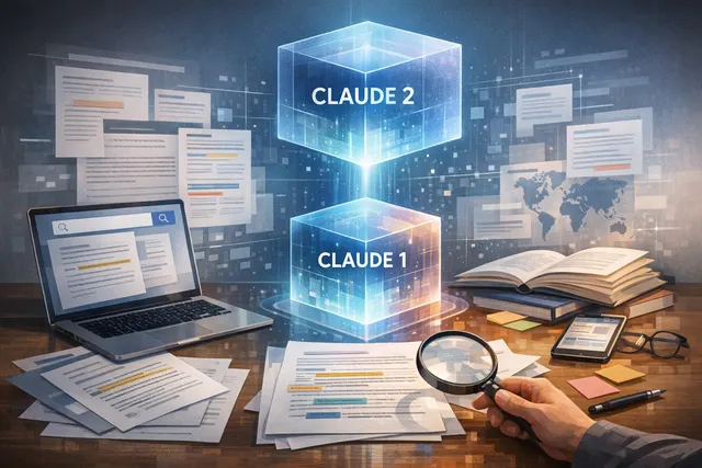 Illustration of two Claude AI models labeled Fable 5 and Mythos 5, representing Anthropic's two-tier deployment system.