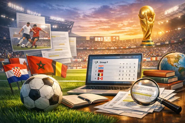 2026 FIFA World Cup Group F final standings showing Netherlands, Japan, Sweden, and Tunisia with knockout bracket matchups including Brazil vs Japan and Netherlands vs Morocco