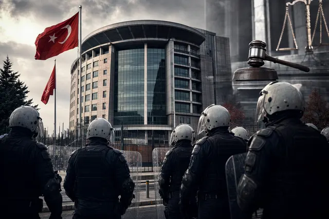 Illustration representing the political crisis inside Turkey’s opposition CHP party