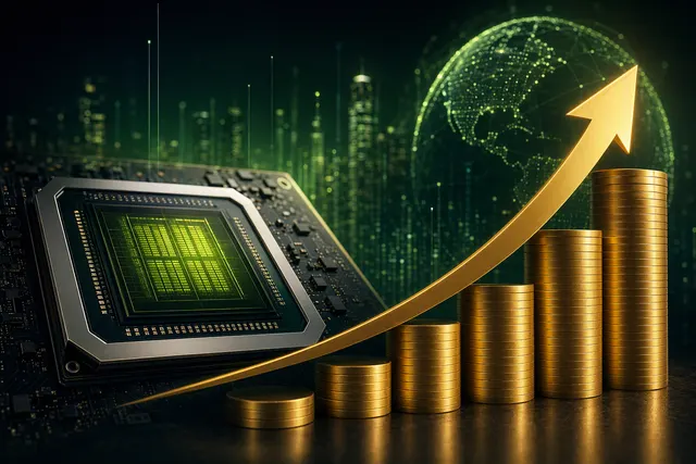 Editorial illustration about Nvidia’s $150 billion share-buyback authorization increase