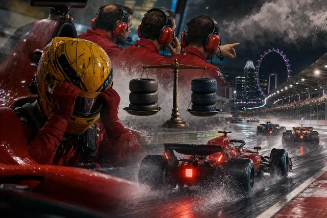 How did Lewis Hamilton’s tyre strategy gamble turn a third place start into sixth at the Singapore Grand Prix on Sunday, October 11, costing