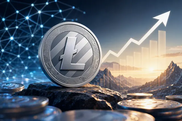 AI-generated editorial illustration for Litecoin’s September 2026 rally