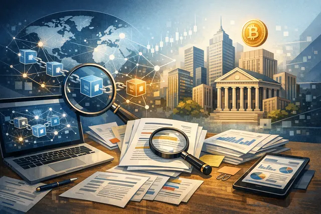Abstract digital network representing global blockchain payment infrastructure connecting banks and financial institutions