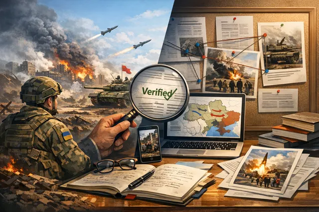 A conceptual image representing the three major escalation points of the Russia-Ukraine war in July 2026: a war-torn city skyline, a damaged holiday camp, and a military jet interc