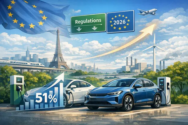 How did Europe’s electric vehicle market and automotive landscape change in July 2026, including the 51% year over year increase in fully el
