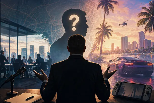 Illustration representing speculation about Grand Theft Auto VI coming to Nintendo Switch 2